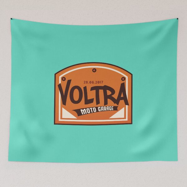 Item preview, Voltra Moto Garage Bold Retro Sign designed and sold by richardmakerhub.