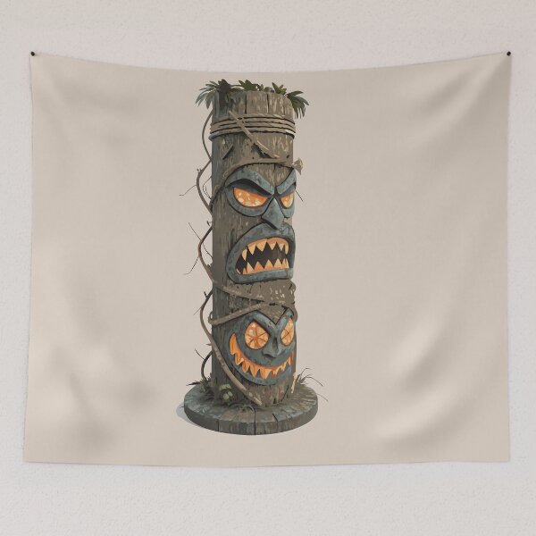 Item preview, Tiki Halloween designed and sold by bihtti.