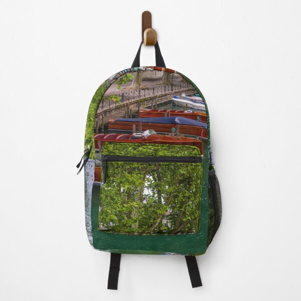 Item preview, Boats on the Canal du Vassé, Annecy, France designed and sold by Steven Weeks.