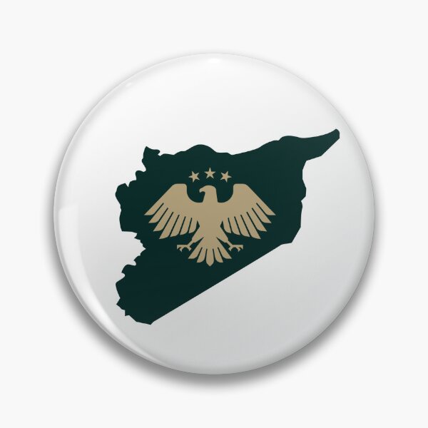 Item preview,  The new emblem of Syria with map  شعار سوريا الجديد  designed and sold by TheFarmacista.