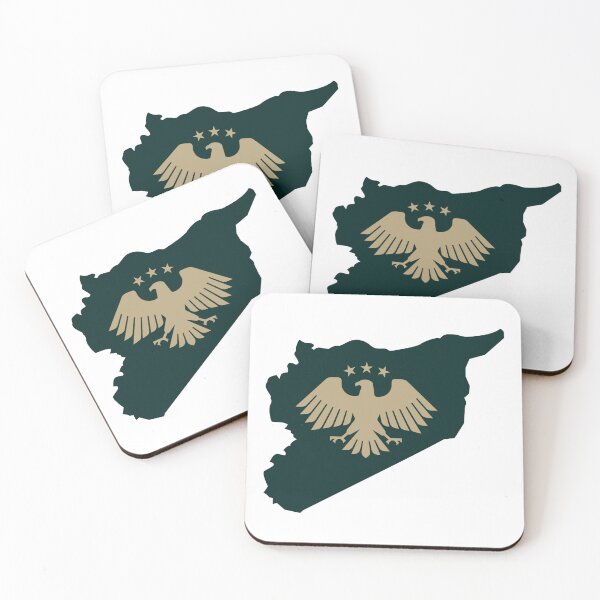 Item preview,  The new emblem of Syria with map  شعار سوريا الجديد  designed and sold by TheFarmacista.