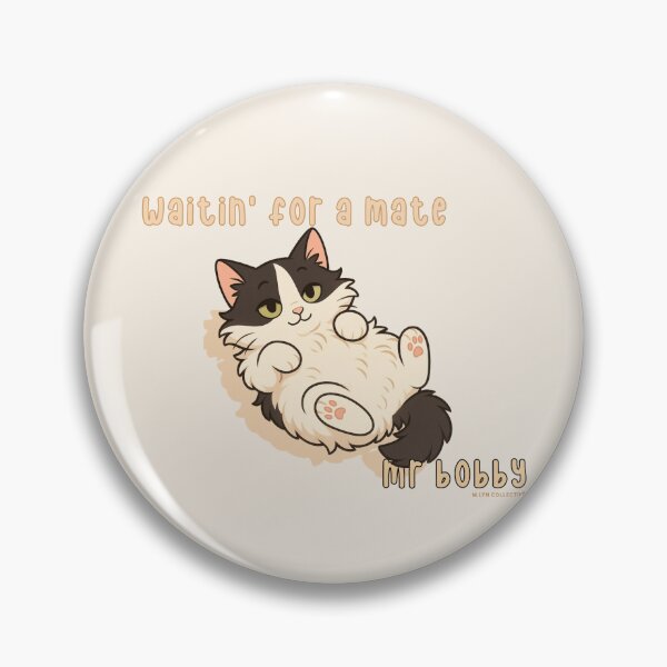 Item preview, Waitin’ for a Mate – Mr Bobby Chill Cat Design designed and sold by MLynCollective.