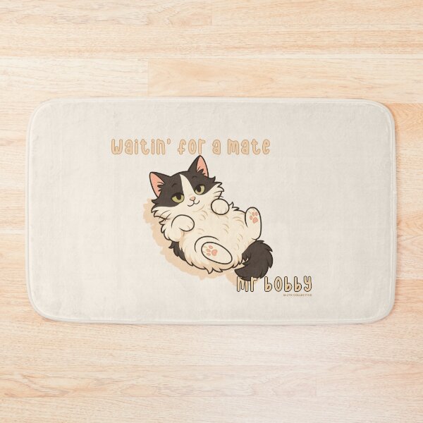 Item preview, Waitin’ for a Mate – Mr Bobby Chill Cat Design designed and sold by MLynCollective.