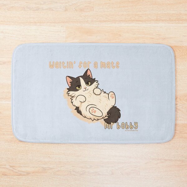 Item preview, Waitin’ for a Mate – Mr Bobby Chill Cat Design designed and sold by MLynCollective.