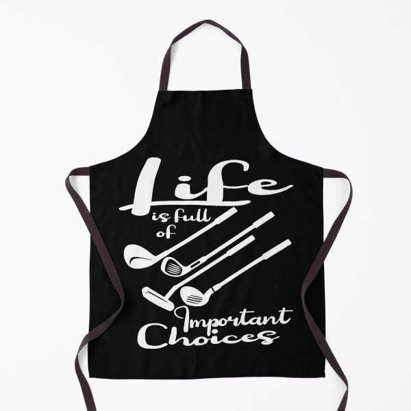 Item preview, Funny Life is Full Of Important Choices Golf Clubs Design designed and sold by Colorfulman.