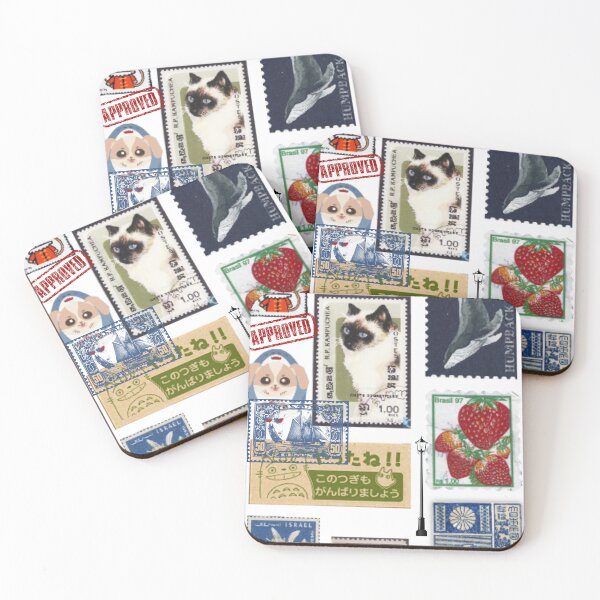 Item preview, Tiny Travels: Art Stamp Stickers for Collectors & Creators designed and sold by MichaelaJYM.