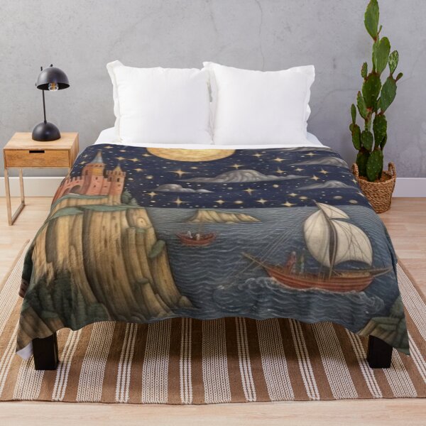 Item preview, Moonlight Over The Enchanted Sea designed and sold by iamdesigns14.