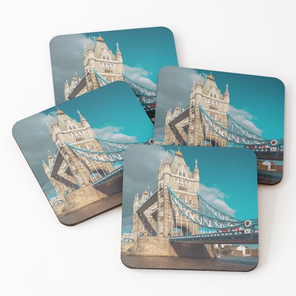 Item preview, Tower Bridge in London on a Clear Blue Day designed and sold by Rowena Ko.