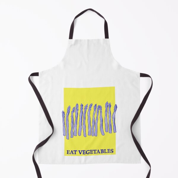 Item preview, Eat Vegetables – Minimalist Asparagus – Text & Vegetable Illustration designed and sold by Mouyouu.