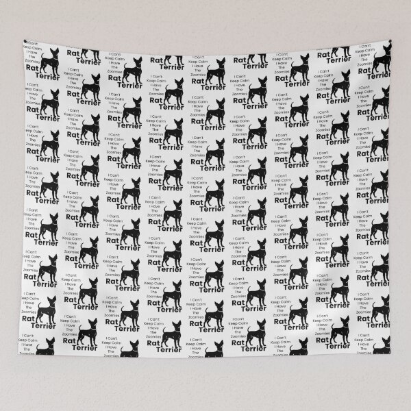 Item preview, Rat Terrier - I Can't Keep Calm I Have The Zoomies designed and sold by The Shady Paddler.