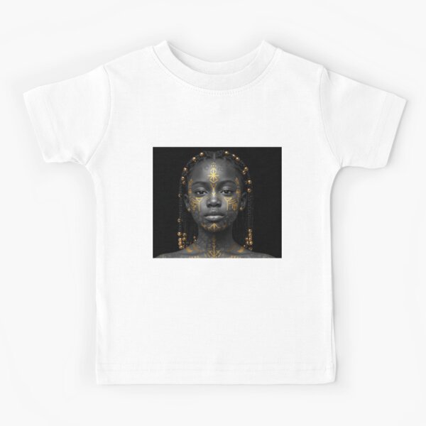 Item preview, Her Story in Symbols – African Pattern Face Art designed and sold by Afrobood.
