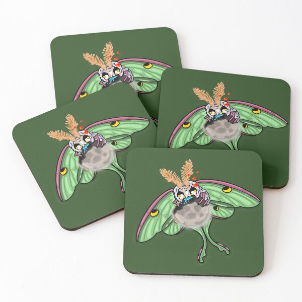 Item preview, Hungry Luna Moth designed and sold by terra-coven.