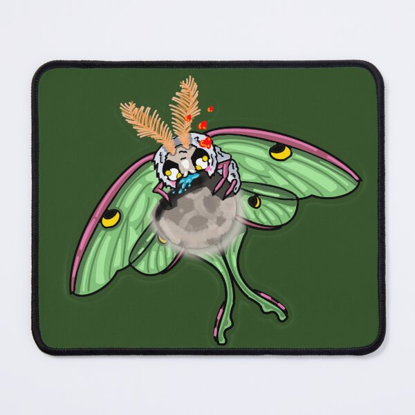Item preview, Hungry Luna Moth designed and sold by terra-coven.