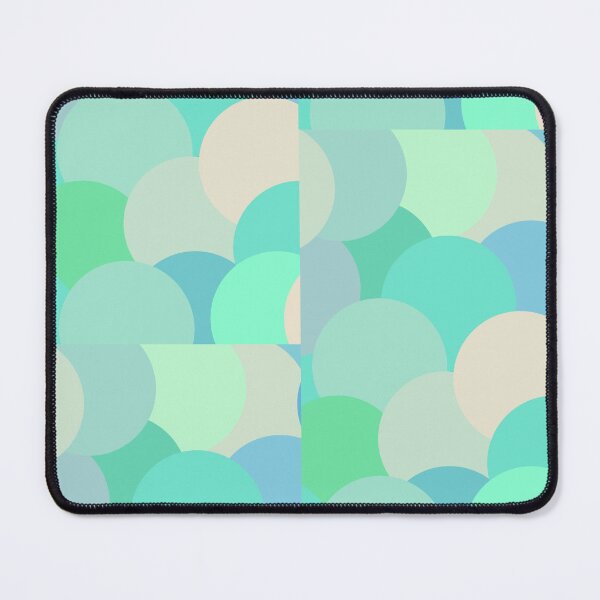 Item preview, Green and Blue Bubble Pattern designed and sold by mjDesigns-.