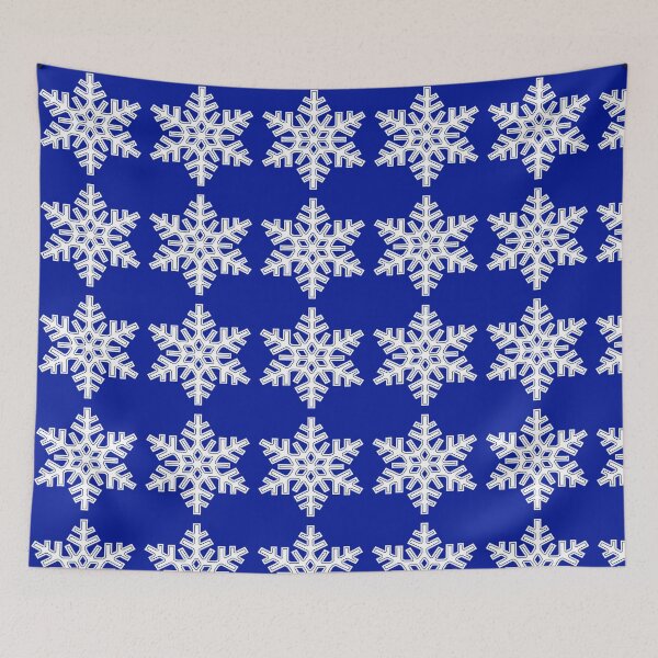 Aperçu de l'œuvre Snowflake blues créée et vendue par IvieLeagueJots.