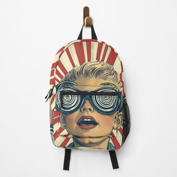 Item preview, Retro Hypnotic X-Ray Specs Boy Trippy Optical Illusion A designed and sold by Shoot-The-Moon.