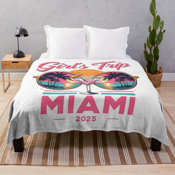 Item preview, Girl's Trip Miami 2025 – Tropical Sunset Vibes designed and sold by Fragy72.