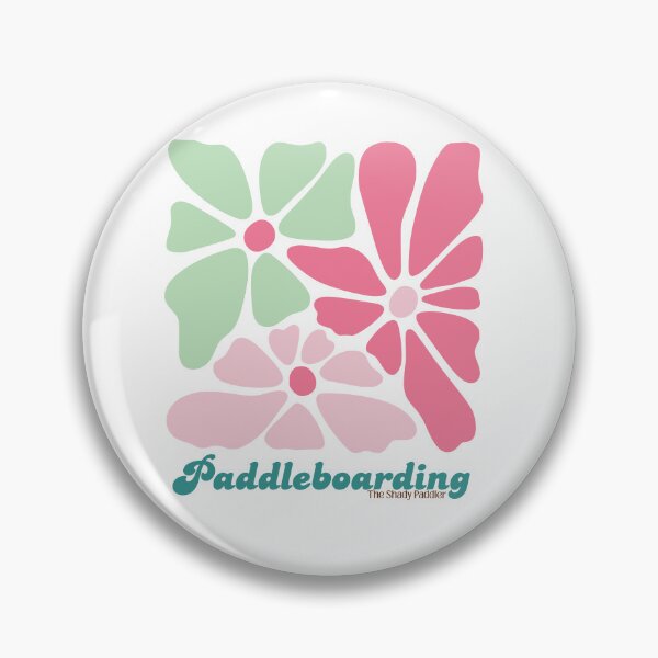 Item preview, Paddleboarding Retro Floral  - The Shady Paddler designed and sold by The Shady Paddler.