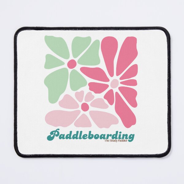 Item preview, Paddleboarding Retro Floral  - The Shady Paddler designed and sold by The Shady Paddler.