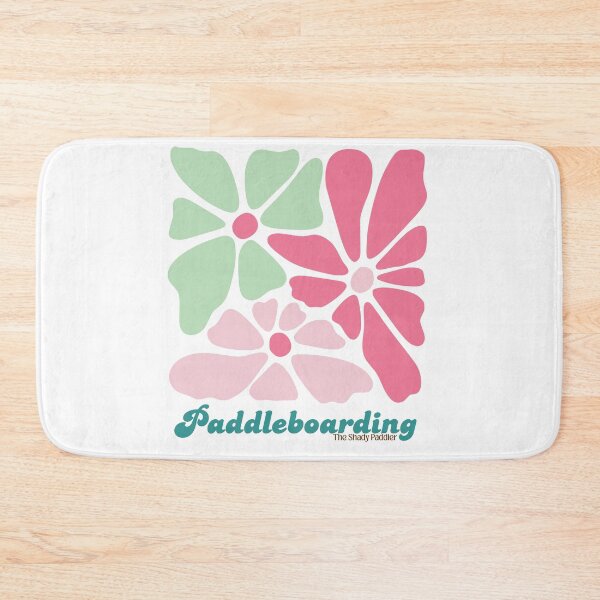 Item preview, Paddleboarding Retro Floral  - The Shady Paddler designed and sold by The Shady Paddler.