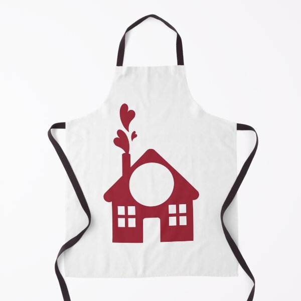 Item preview, Home is Where the Heart Is – Burgundy Love House Silhouette designed and sold by TeesHearts100.