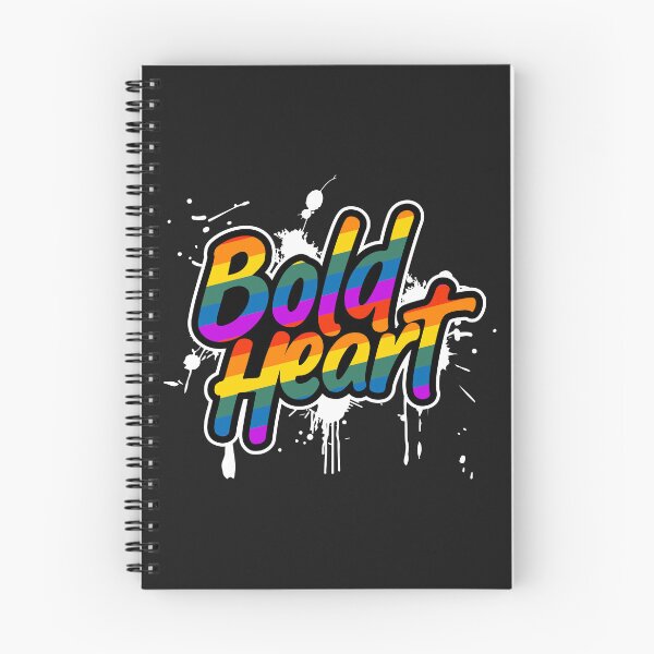 Item preview, Bold Heart Rainbow Pride Street Art designed and sold by Darderdoor.