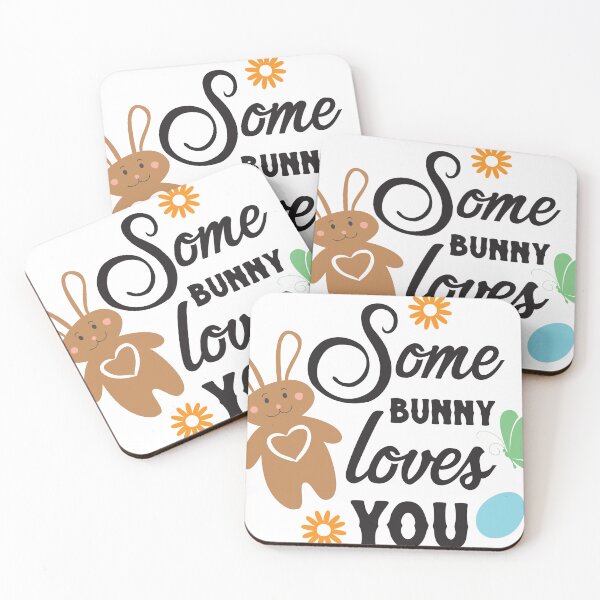 Item preview, Home is Where the Heart Is Some Bunny Loves You – Cute Easter Bunny & Spring Elements Design– Burgundy Love House Silhouette designed and sold by TeesHearts100.