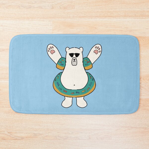 Item preview, Summer Polar Bear designed and sold by HugSomeNettles.