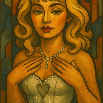 Artwork thumbnail, Sabrina Carpenter Cubist Portrait by BubbleDesigns49