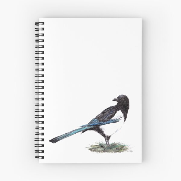 Item preview, Magpie (Pen and Watercolour)  designed and sold by clgcreativearts.