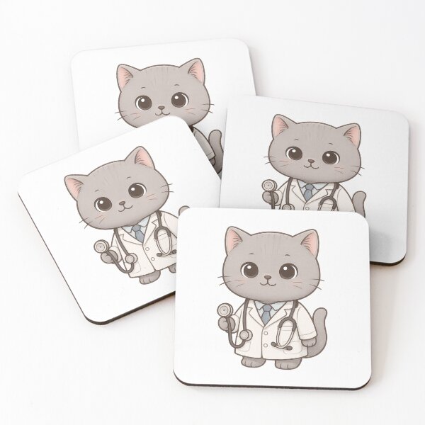 Item preview, Doctor Cat designed and sold by Moons Studio.