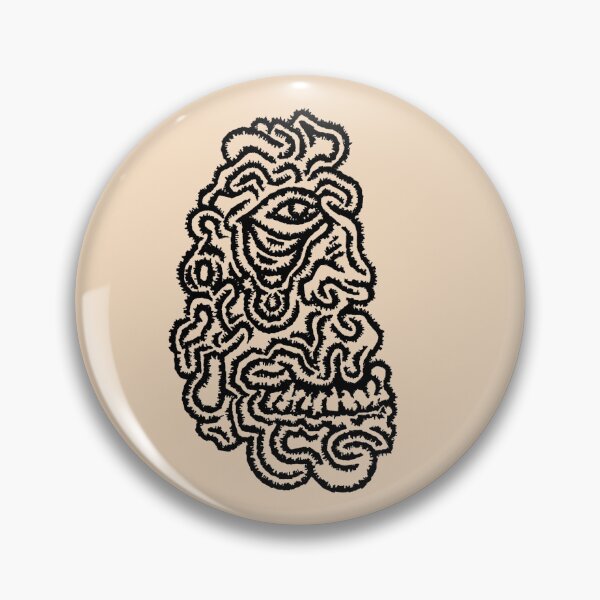 Item preview, Black print of character face designed and sold by pascocharacters.