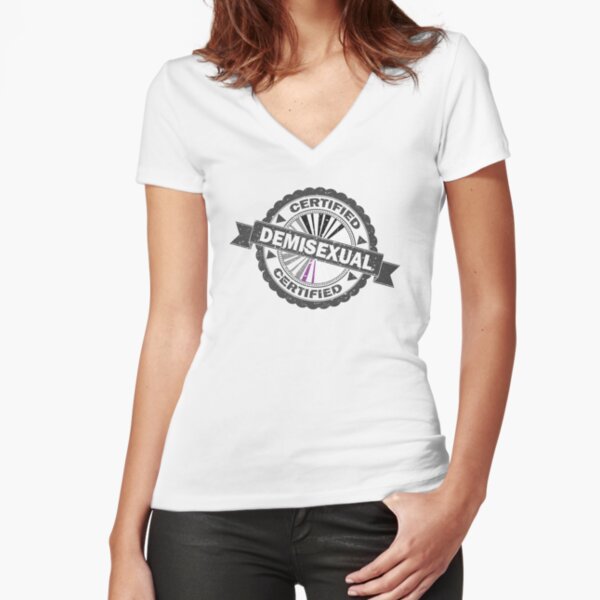 Fitted V-Neck T-Shirt