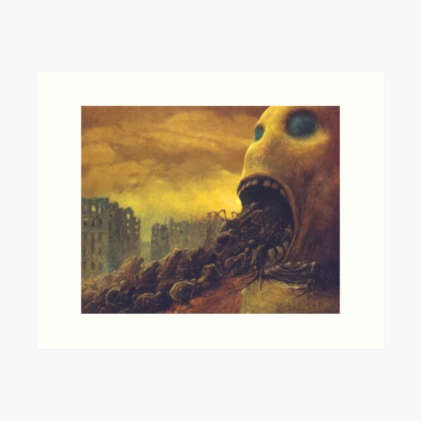 Item preview, Zdzisław Beksiński designed and sold by Bestartistinnaz.