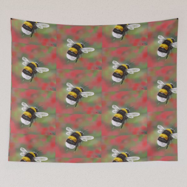 Item preview, Bumblebee Over Poppy Field  designed and sold by Debbee75.