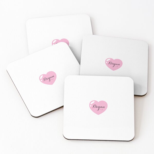 Item preview, Brynn Name with Pink Heart  designed and sold by Monika Howarth.