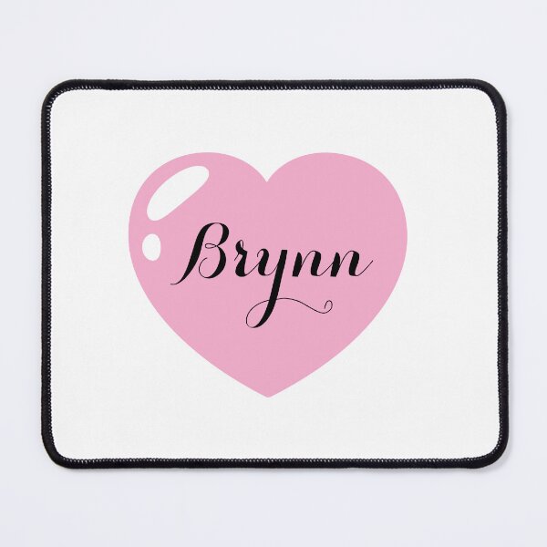 Item preview, Brynn Name with Pink Heart designed and sold by Monika Howarth.