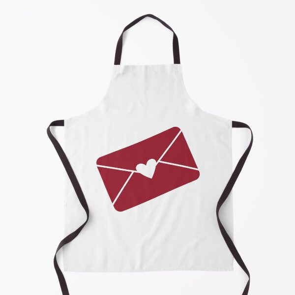 Item preview, Sealed with Love – Minimal Maroon Envelope with Heart designed and sold by TeesHearts100.