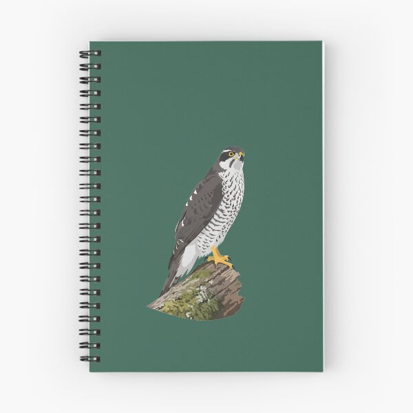 Item preview, The Northern Goshawk - Minimalist Bird of Prey Art designed and sold by TheArtEngineer.