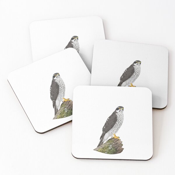 Item preview, The Northern Goshawk - Minimalist Bird of Prey Art designed and sold by TheArtEngineer.