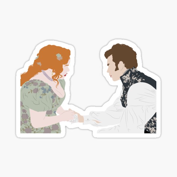 Item preview, Penélope cuidando la herida de Colin | Bridgerton designed and sold by Pinu92.