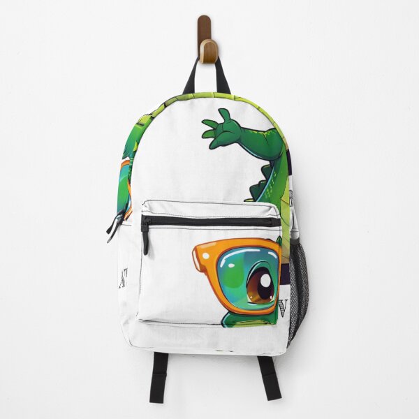 Item preview, Cool Cartoon Alligator with Orange Sunglasses – Fun Summer Animal Illustration designed and sold by PattysNco.