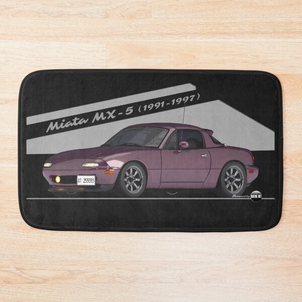 Item preview, Miata - MX-5 NA 1991-1997 (Merlot Mica) - Small Car, Big Smile designed and sold by Azaziel.