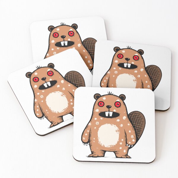 Item preview, beaver designed and sold by QuanntixArt.