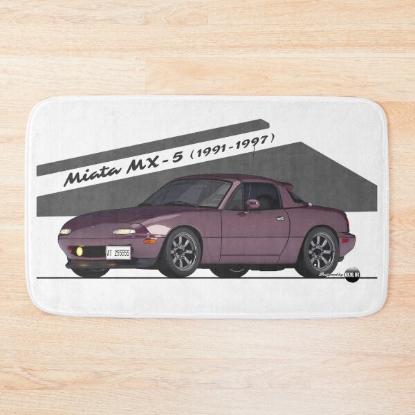 Item preview, Miata - MX-5 NA 1991-1997 (Merlot Mica) - Small Car, Big Smile designed and sold by Azaziel.