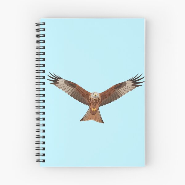 Item preview, The Red Kite - Minimalist Bird of Prey Art designed and sold by TheArtEngineer.