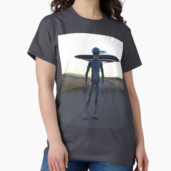 Item preview, Alien Visitor designed and sold by TEAMCREDO.