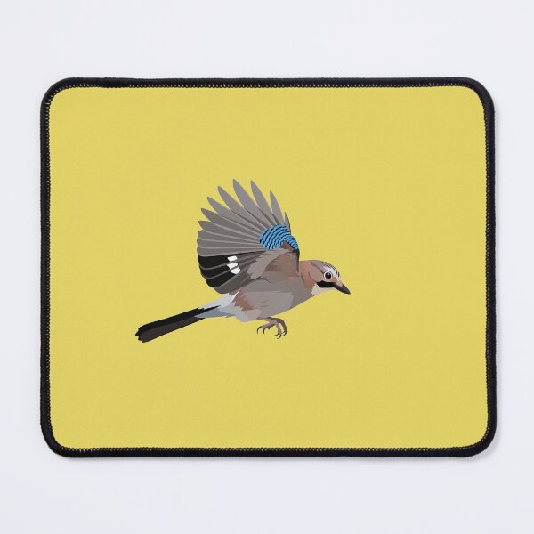 Item preview, The Eurasian Jay - Minimalist Bird Art designed and sold by TheArtEngineer.