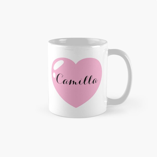 Item preview, Nombre de Camilla con corazón rosa designed and sold by Monika Howarth.