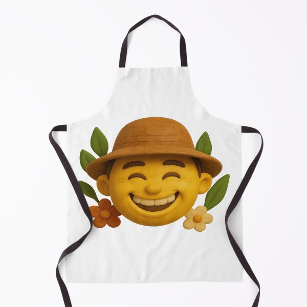 Item preview, Funny and expressive gardener emoji – adorable and funny design designed and sold by ArteJorge48.